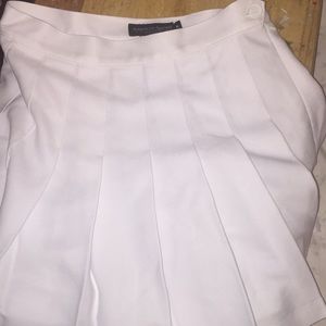 white skirt from American apparel